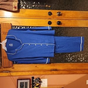 Size 2X blue pajama set by Faded Glory. $17.00